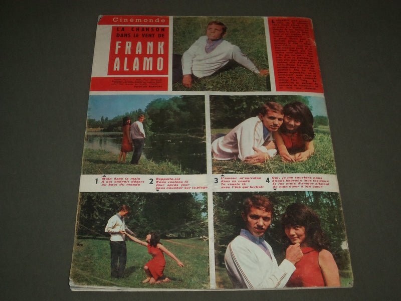 1963 SEPT 17 CINEMONDE FRENCH MAGAZINE - PERRETTE PRADIER FRONT COVER - SP 8553