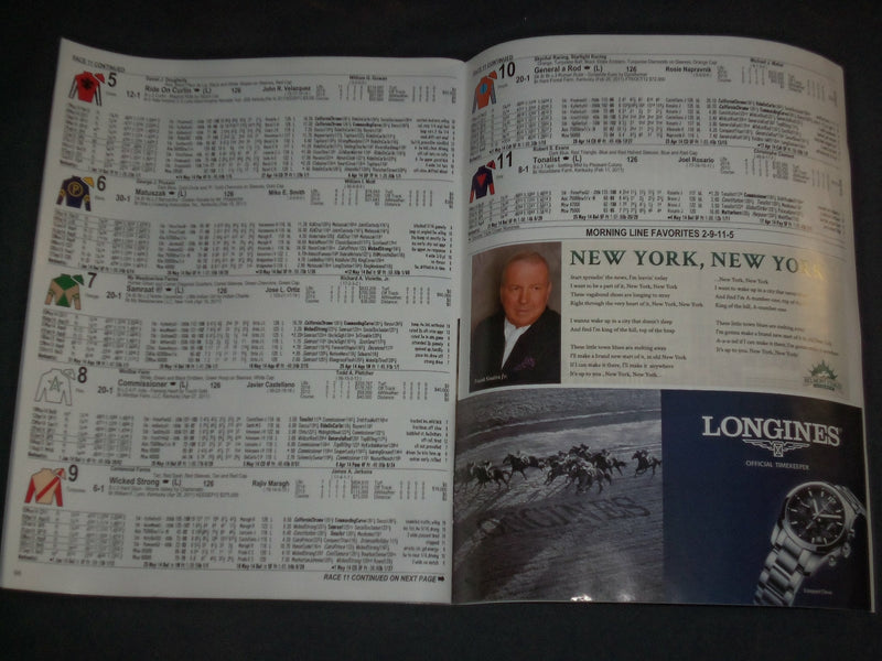 2014 JUNE 7 146TH RUNNING OF THE BELMONT STAKES PROGRAM - B 6463