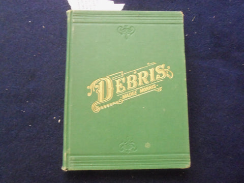 1881 DEBRIS - SELECTIONS FROM POEMS HARDCOVER BOOK BY MADGE MORRIS - KD 8485