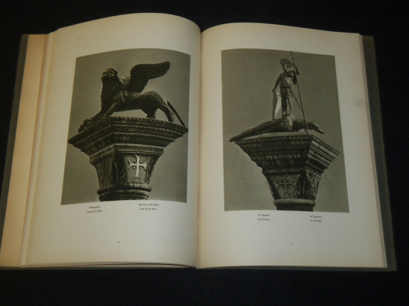 1927 VENEDIG BAUTEN UND BILDWERKE BY DR. S. GUYER - GERMAN - NICE PHOTOS- J 5457