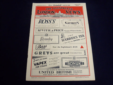 1950 SEPTEMBER 16 ILLUSTRATED LONDON NEWS MAGAZINE - JAN C. SMUTS COVER - E 8149