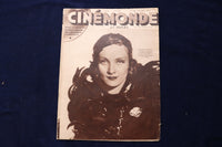 1932 APRIL 28 CINEMONDE MAGAZINE - MARLENE DIETRICH - FRENCH COVER - E 23772