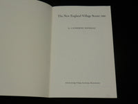 1968 THE NEW ENGLAND VILLAGE SCENE -1800 SOFTCOVER BOOK BY FENNELLY - J 7073