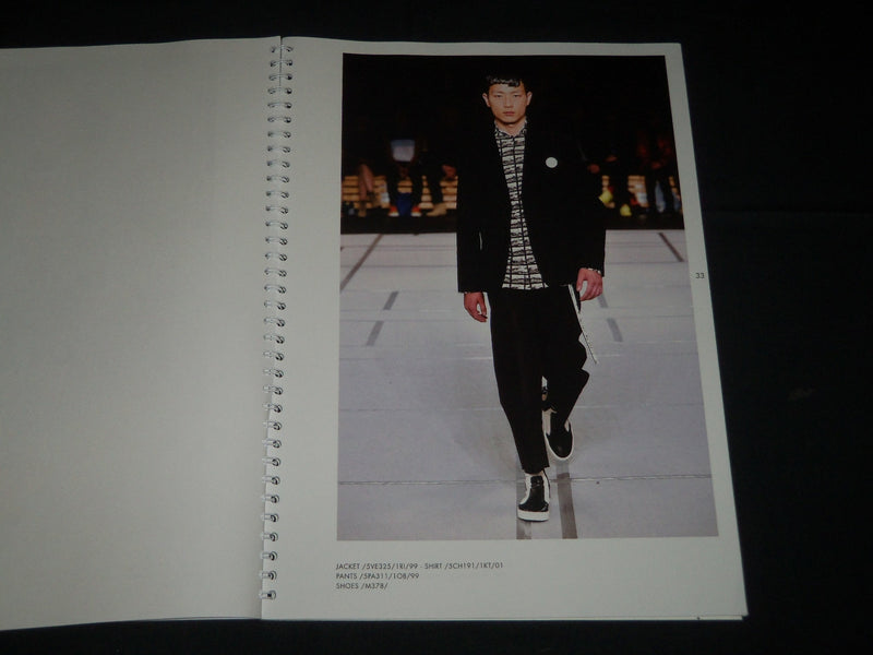 2014 MEN SPRING/SUMMER KENZO PARIS COLLECTION FASHION CATALOG - D 378