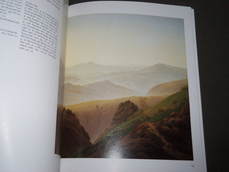 1990 THE ROMANTIC VISION OF CASPAR DAVID FRIEDRICH SOFTCOVER CATALOG - KD 5079