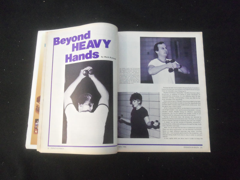1986 MAY STRENGTH & HEALTH (S&H) MAGAZINE - STONEY GRIMES/KAREN GENTLE- SP 1522L