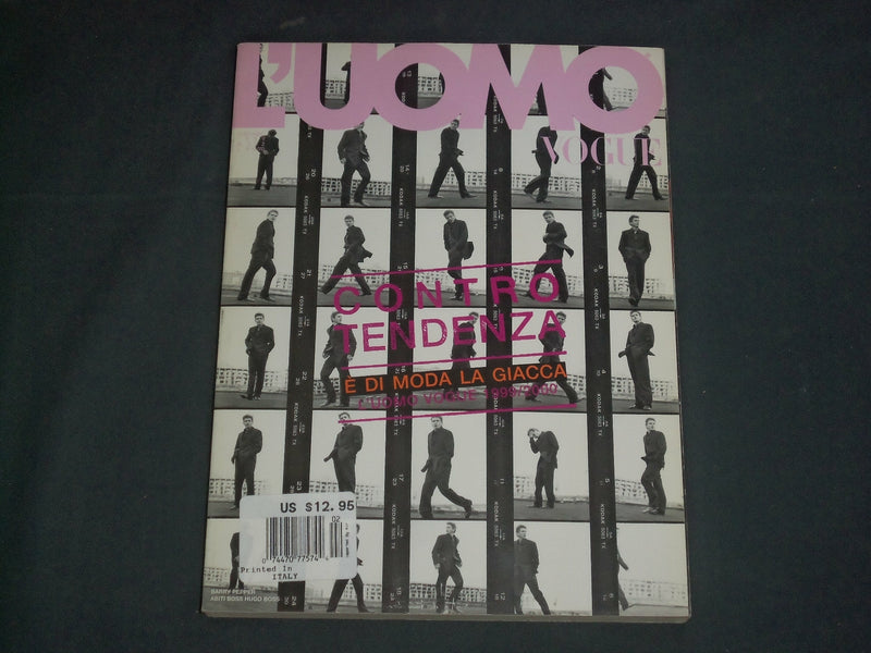 1999 JUL-AUG L'UOMO (THE MAN) VOGUE MAGAZINE- ITALIAN - CONTRO TENDENZA - B 6287