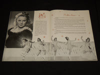 1939 THE INCOMPARABLE SONJA HENIE TOUR PROGRAM - NICE PHOTOS - J 7272
