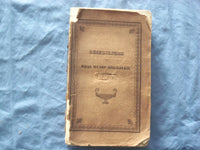 1842 IL REGAL MUSEO BORBONICO SOFTCOVER BOOK BY G. FINATI - ITALIAN - K 305
