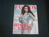 2012 APRIL FASHION MAGAZINE - CANADIAN EDITION - LILY COLLINS COVER - B 6017