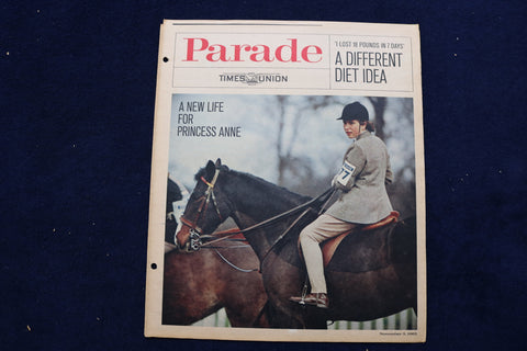 1963 NOVEMBER 3 PARADE MAGAZINE - PRINCESS ANNE COVER - E 22395
