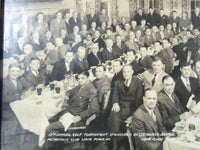 1935 ANNUAL GOLF TOURNAMENT - U. S. TOBACCO JOURNAL FRAMED PHOTO - #18A