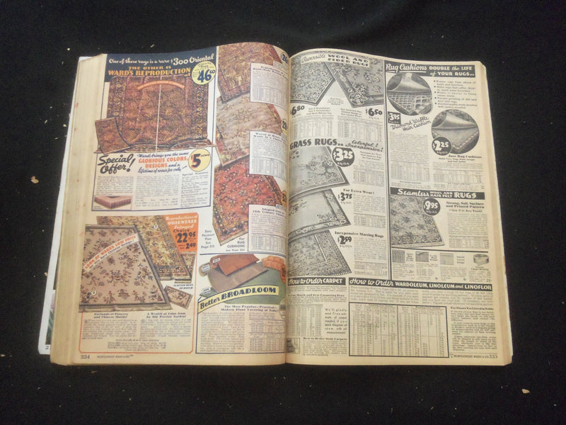 1933-34 FALL AND WINTER MONTGOMERY WARD CATALOG - GREAT FASHION - R 93H