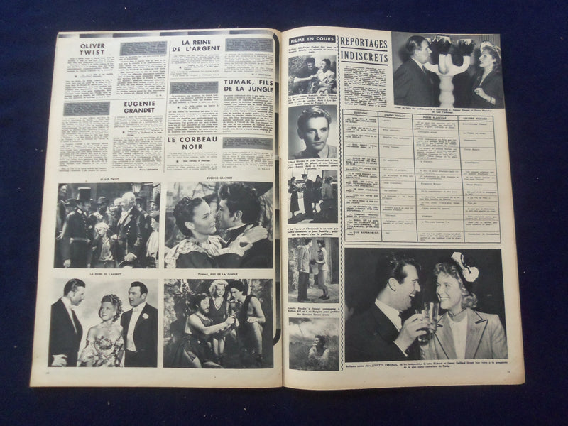 1948 OCT 26 CINEMONDE MAGAZINE - LINDA DARNELL COVER - BELGIUM EDITION- SP 4867Y