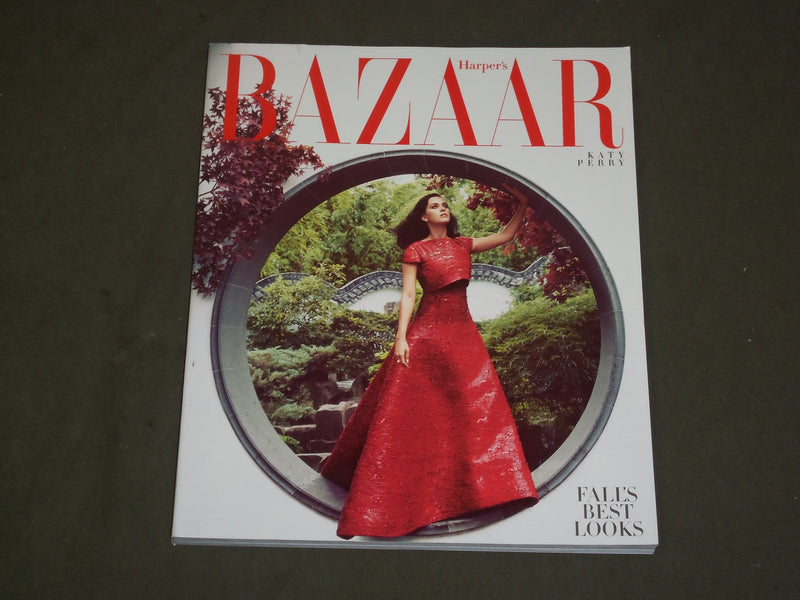 2014 OCTOBER HARPER'S BAZAAR MAGAZINE - KATY PERRY COVER - B 3669