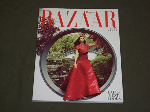 2014 OCTOBER HARPER'S BAZAAR MAGAZINE - KATY PERRY COVER - B 3669