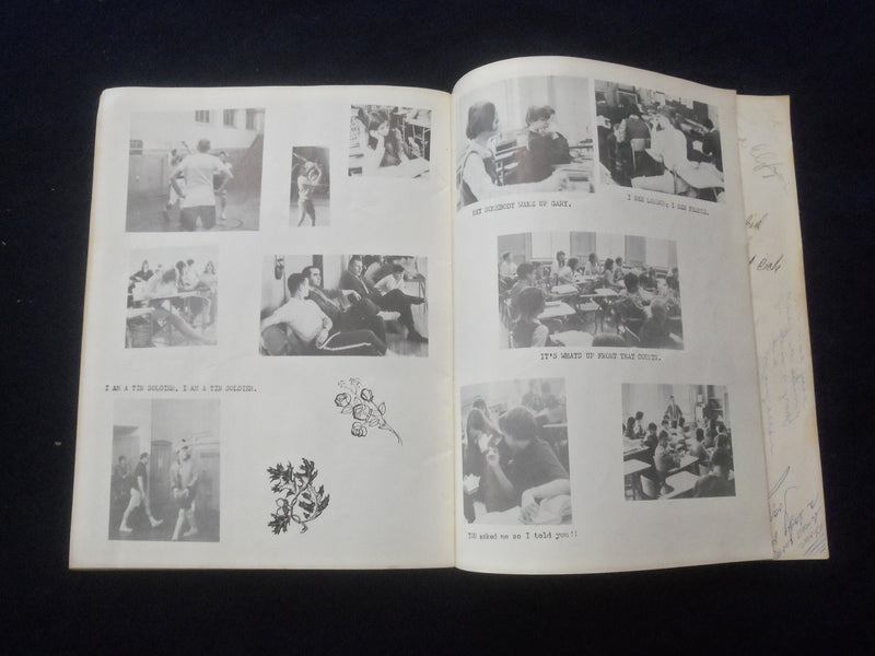 1968 HAWLEY - WONDER YEARS NORTHAMPTON YEARBOOK - J 8365