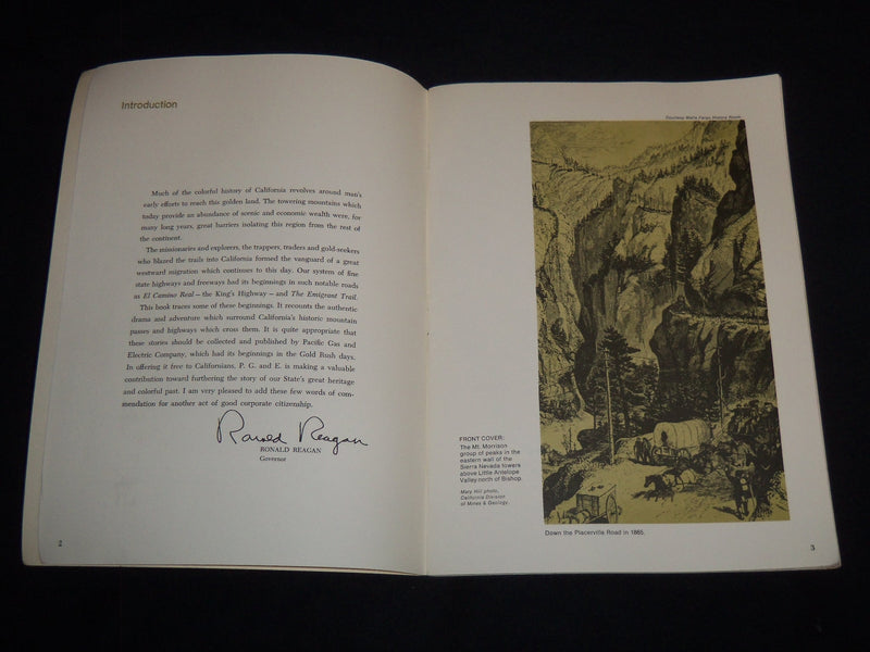 1968 GATEAWAYS TO CALIFORNIA BOOK BY DON J. BAXTER - SOFTCOVER - J 8748