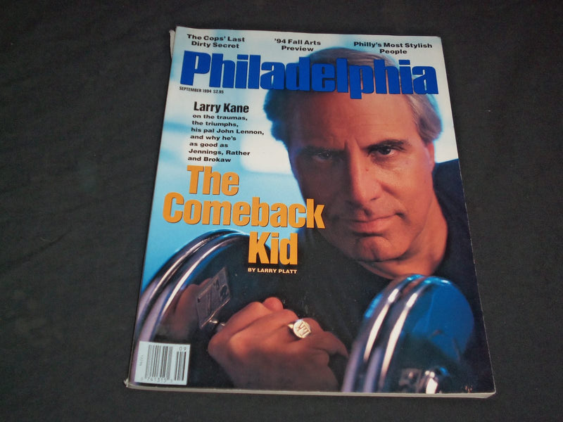 1994 SEPTEMBER PHILADELPHIA MAGAZINE - LARRY KANE - SP 6085