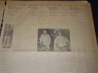 1909 JUNE 19 THE BOSTON HERALD NEWSPAPER- JOE MATSON WINS RACE AND FAME - BH 374