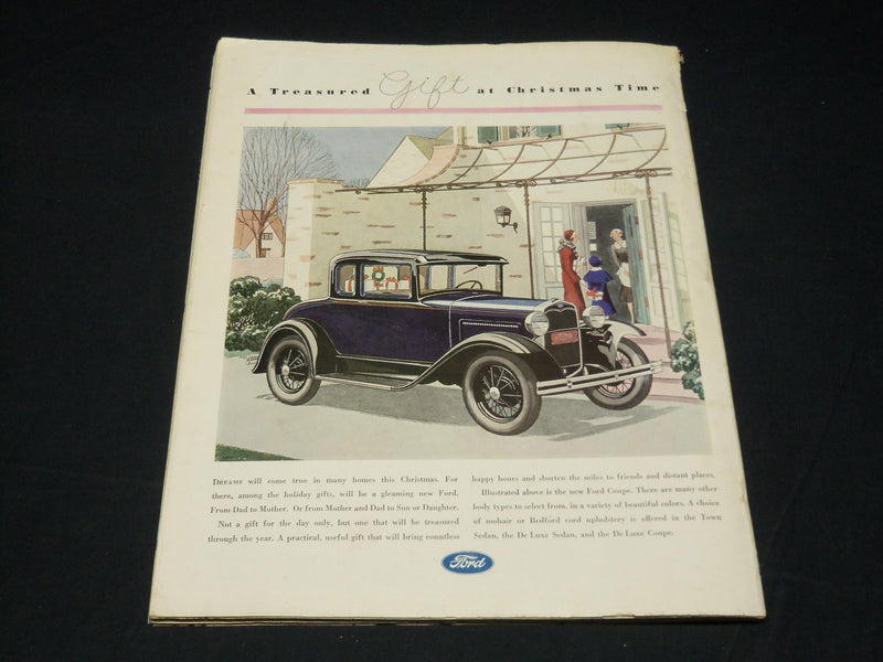 1930 DECEMBER WOMAN'S HOME COMPANION MAGAZINE - GREAT COVER & ADS - ST 4878L