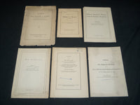1910-1934 RAILWAY ADDRESS PAMPHLETS LOT OF 10 ISSUES - RAILROAD - J 5403