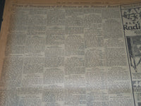 1928 NOVEMBER 8 NEW YORK TIMES - HOOVER WINS ALL BUT EIGHT STATES - NT 6930
