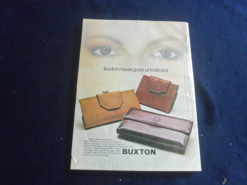 1979 AUGUST GLAMOUR MAGAZINE - LISA RYALL COVER - B 4165R
