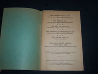 1936 NEW JERSEY MOTOR VEHICLE ACTS SOFTCOVER BOOK BY NJ DMV - MAGEE - J 3983