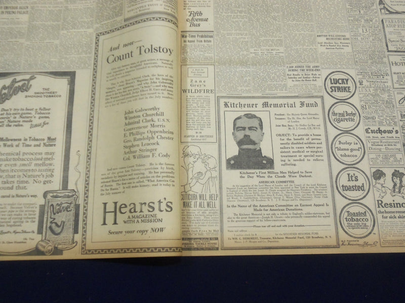 1917 JULY 3 NEW YORK TIMES - KERENSKY IN PERSON LED RUSSIANS - NT 9293