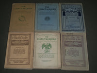 1909-1911 THE CHAUTAUQUAN MAGAZINE LOT OF 7 ISSUES - NEW YORK - WR 461