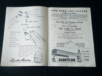 1950-1956 PLAYBILL PROGRAMS LOT OF 9 - ETHEL MERMAN - REX HARRISON - J 3892