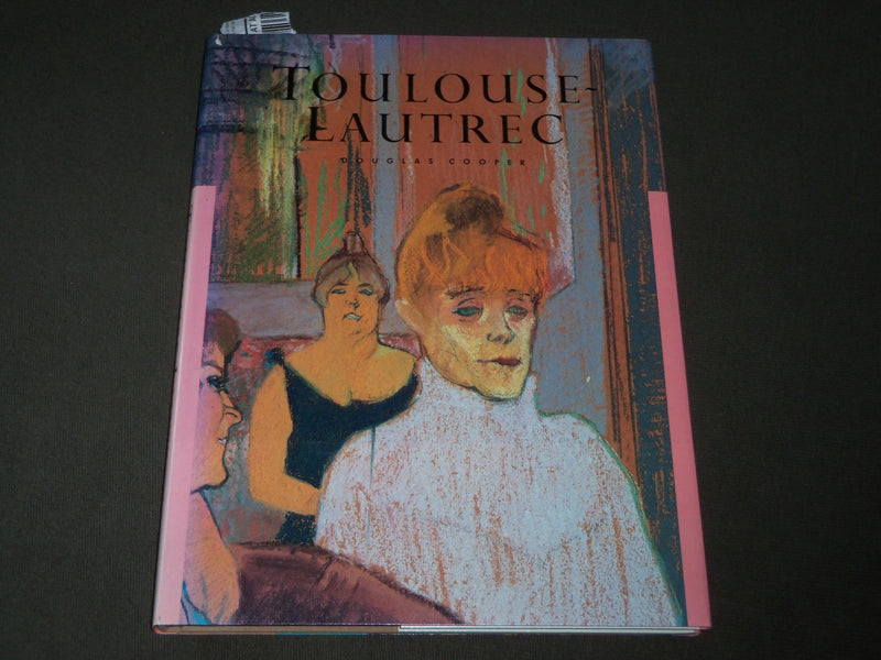 1982 TOULOUSE LAUTREC BY DOUGLAS COOPER HARDCOVER BOOK - GREAT PHOTOS - I 1735