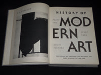 1977 HISTORY OF MODERN ART BOOK BY H. HARVARD ARNASON - SECOND EDITION - D 63