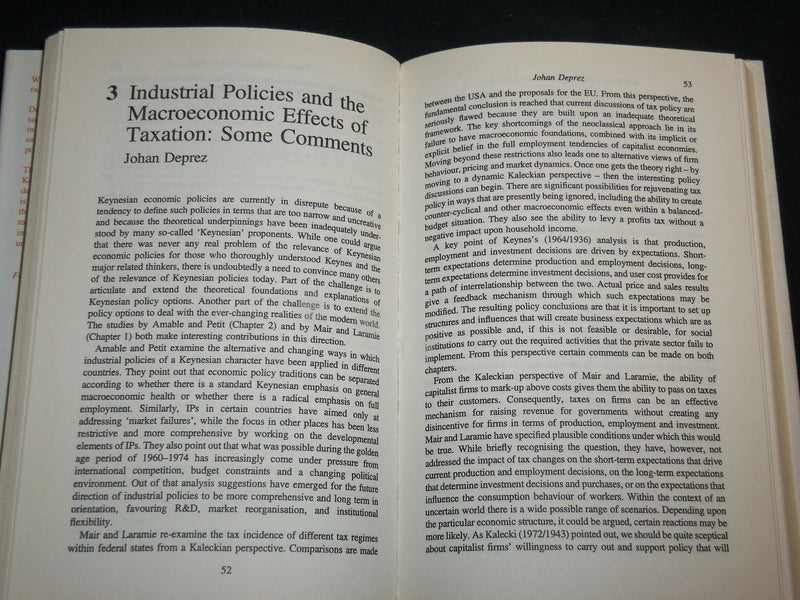 1997 THE RELEVANCE OF KEYNESIAN ECONOMIC POLICIES TODAY BOOK - ARESTIS - KD 6618