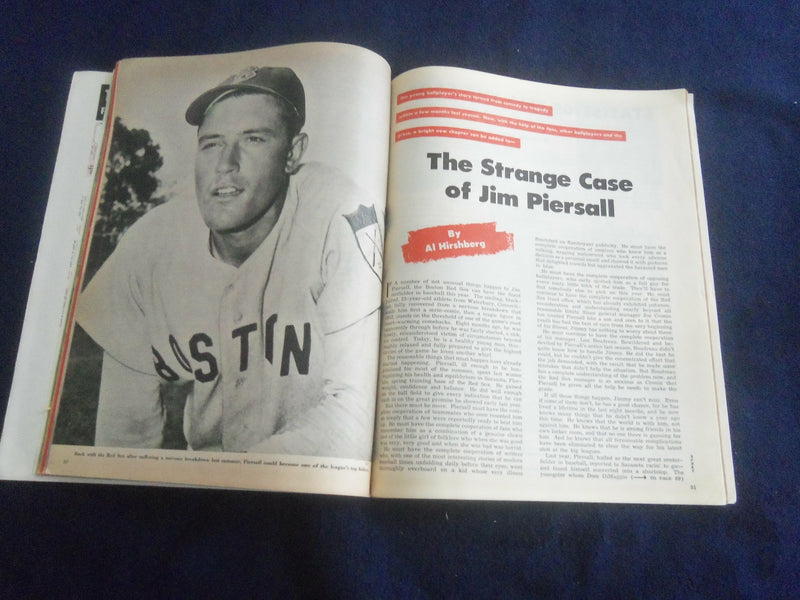 1953 MAY SPORT MAGAZINE - BOB LEMON COVER - ST 7237
