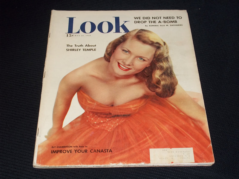 1950 MAY 23 LOOK MAGAZINE - JANET SIMMS COVER - CULBERTSON - E 20401