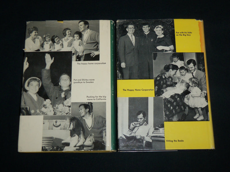 1958-1960 PAT BOONE HARDCOVER BOOKS LOT OF 2 - KD 7285