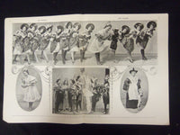 1896 DECEMBER 12 THE STANDARD MAGAZINE- COMIC OPERA QUEEN IN VAUDEVILLE- ST 3206