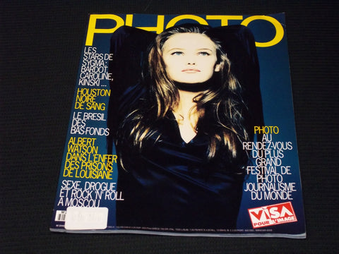 1993 SEPTEMBER FRENCH PHOTO MAGAZINE - VANESSA PARADIS FRONT COVER - E 13599