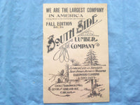 1900 SOUTH SIDE LUMBER CO. SOFTCOVER CATALOG - CHICAGO, ILLINOIS - K 302