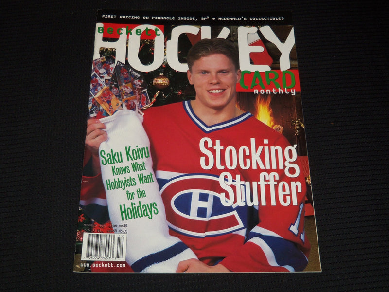 1997 DECEMBER BECKETT HOCKEY CARD MONTHLY MAGAZINE - PRICE GUIDE - F 254T