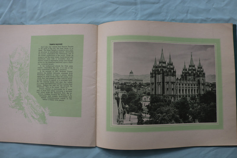 1943 ROCKY MOUNTAIN VIEWS OF THE RIO GRANDE - LOT OF 2 - SOFTCOVER BOOK - K 2484