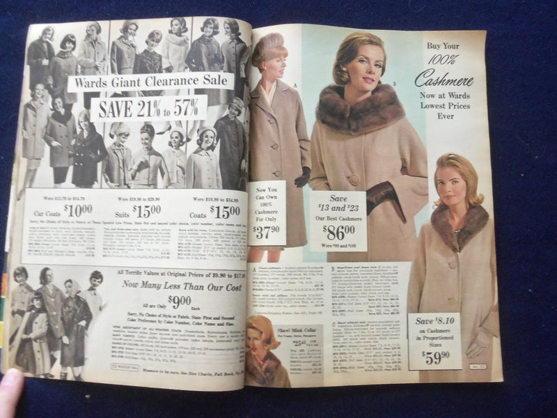 1965 WINTER MONTGOMERY WARD CATALOG - KANSAS CITY, MISSOURI - J 8475