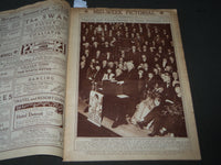 1923 DEC 20 MID-WEEK PICTORIAL MAGAZINE SECTION - RAILROAD SANTA CLAUS - J 3274
