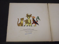 1954 THE ENCHANTED FOREST BOOK BY HRUBIN-TRNKA - COLOR ILLUSTRATIONS - KD 5805