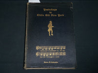 1929 YESTERDAY'S IN LITTLE OLD NEW YORK BOOK BY JAMES H. CALLENDER - KD 5283