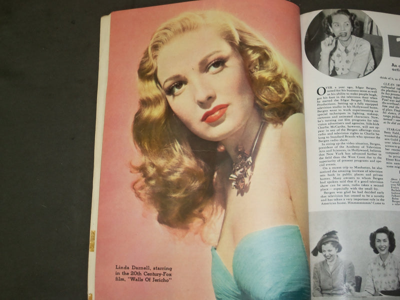 1948 MAY SILVER SCREEN MAGAZINE - MAUREEN O'HARA COVER - M 151