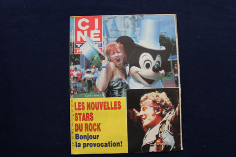 1985 JUNE 6 CINE TELE REVUE MAGAZINE - CYNDI LAUPER-SPRINGSTEEN COVER - E 11954