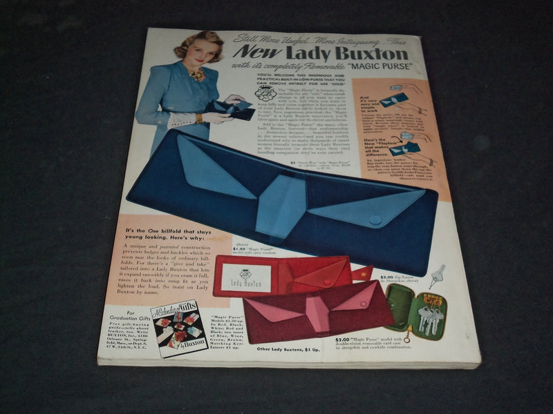 1941 JUNE MADEMOISELLE MAGAZINE - VACATION NUMBER - SP 6540
